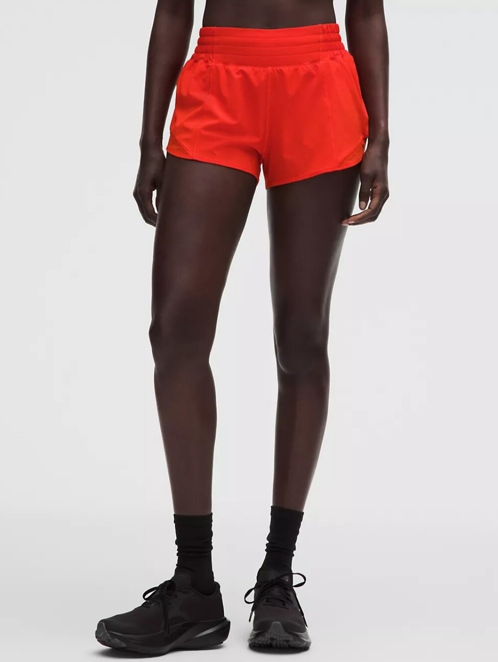 Lululemon Cherry Ember Hotty Hot High Rise Short 2.5 Inch Inseam With Liner NWT